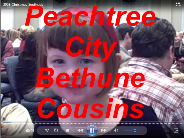 Christmas 2008 Bethune Cousins