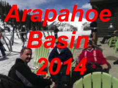 Arapahoe Basin Skiing 2014