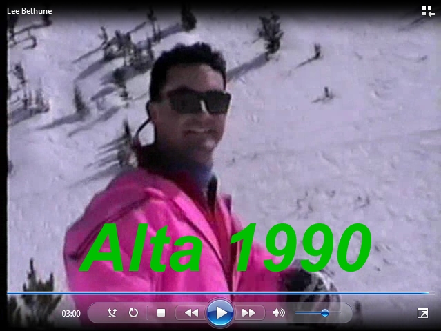 Bumping Alta Spring 1990